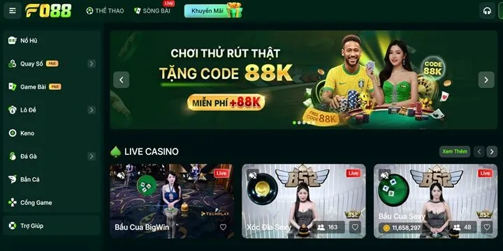 Sự ra đời hợp ph&aacute;p của Fo88